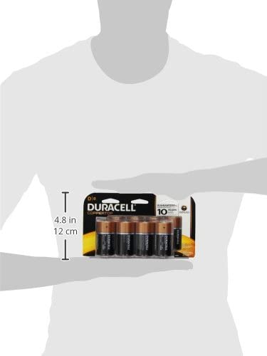 Duracell Batteries, Alkaline, D - 8 batteries