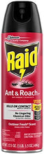 Load image into Gallery viewer, Raid Ant &amp; Roach Killer Spray For Listed Bugs, Keeps Killing for Weeks, Fresh Scent, 17.5 oz
