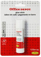 Load image into Gallery viewer, Office Depot Glue Stick Washable Non-Toxic Dries Clear Acid-Free 0.32oz (8-Pack)
