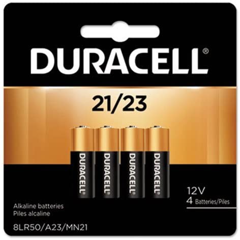 Duracell Coppertop Alkaline 21/23 batteries 4 Count
