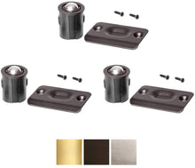 Load image into Gallery viewer, Closet Door Drive-in Ball Catch - Oil Rubbed Bronze (3 Pack)
