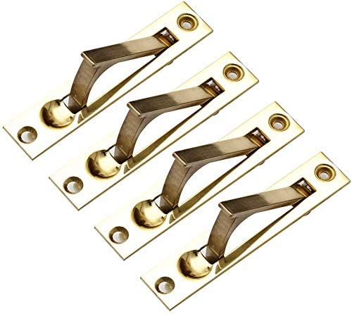 Litepak Door Edge Pull (4 Pack, Brass Plated)