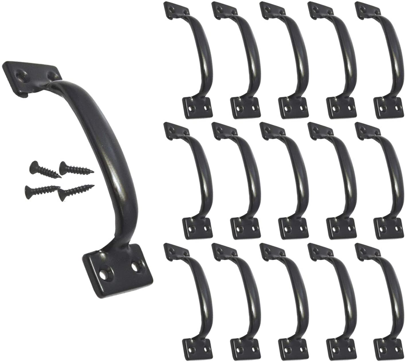 Premium Black Pull Handle 5-3/4