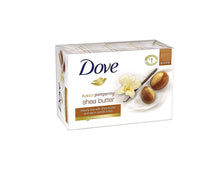 Load image into Gallery viewer, Dove Shea Butter Bar Soap, 4.75oz (12-Pack)
