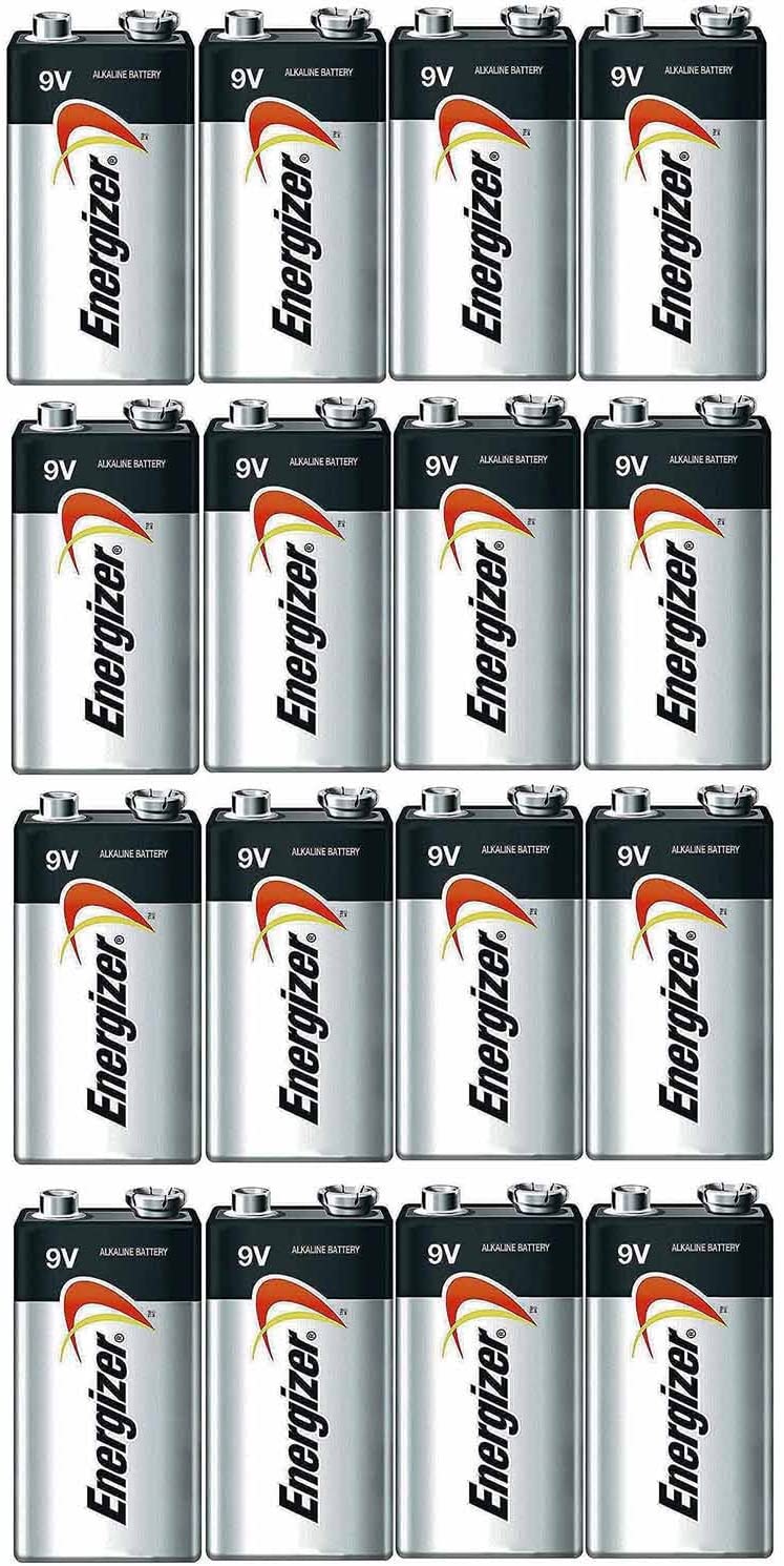 Energizer E522 Max 9V Alkaline battery 16 Count