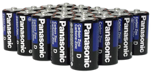 Load image into Gallery viewer, Panasonic D Super Heavy Duty Batteries 24 Pack

