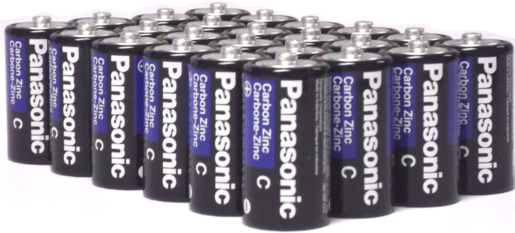Panasonic Super Heavy Duty C Batteries 24 Pack