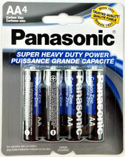 Load image into Gallery viewer, Panasonic AA Batteries Super Heavy Duty 100pcs
