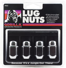 Load image into Gallery viewer, Gorilla Automotive 71137 Acorn Lug Nuts (12mm x 1.50 Thread Size) - Pack of 4
