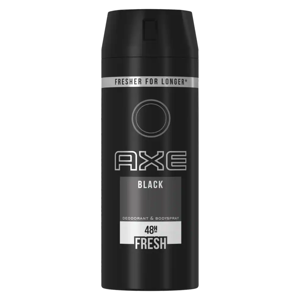 Axe Body Spray Black 5oz - 12 Pack