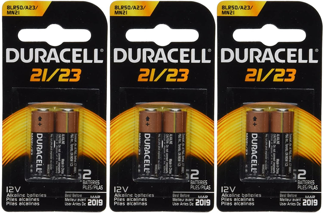 Duracell Duralock MN21B2PK Batteries 6 Count