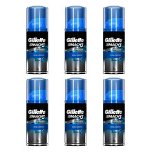 Load image into Gallery viewer, Gillette Mach3 Extra Comfort Travel Size Shave Gel 2.5oz (6-Pack)
