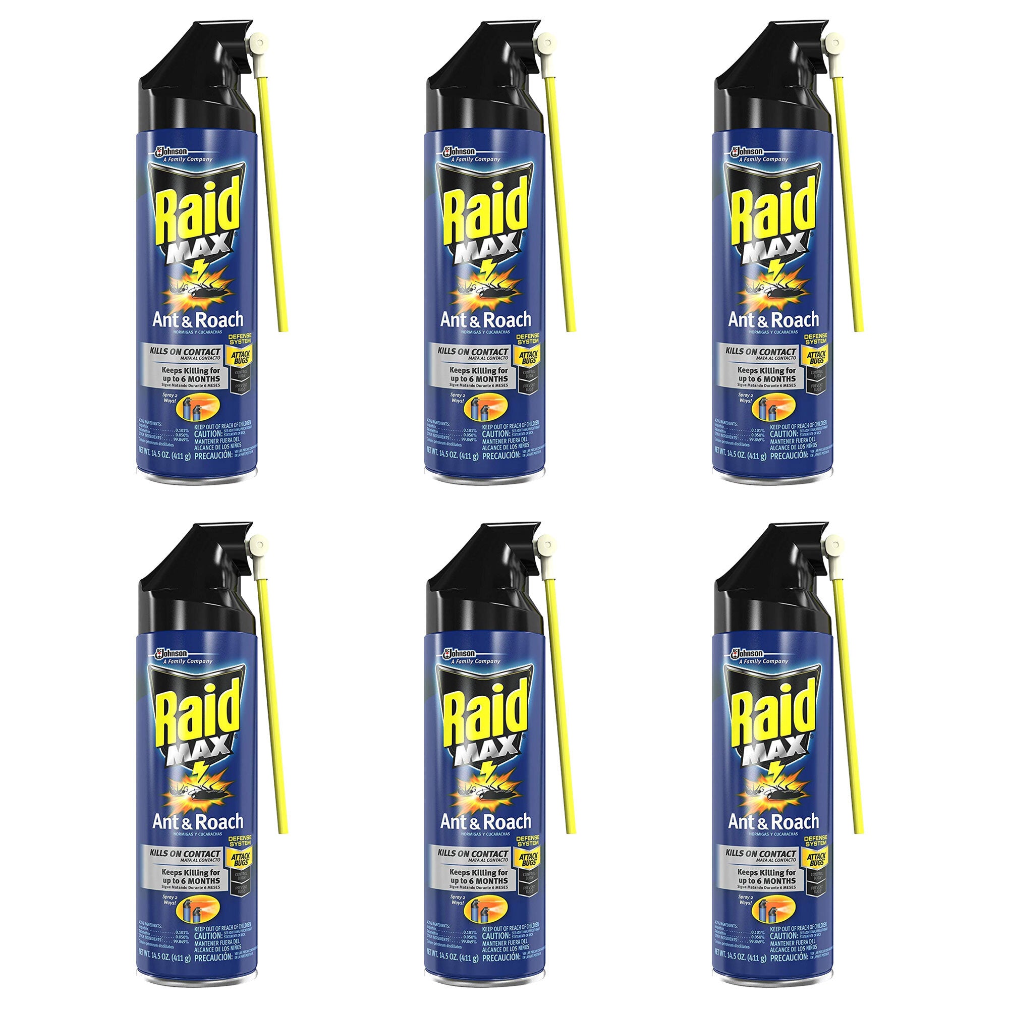 Raid Max Ant and Roach Spray (14.5 OZ,Pack - 1) – 21SUPPLY