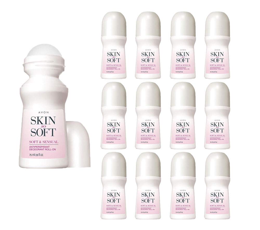 Avon Skin So Soft, Soft & Sensual Deodorant 2.6oz (12-Pack)