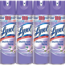 Load image into Gallery viewer, Lysol Spray, Early Morning Breeze, 19 oz, 4 Count
