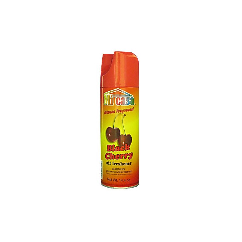 Mi Casa Spray Air Freshener Black Cherry Odor Eliminator 14.4oz (Case of 12)
