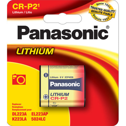 Panasonic CR-P2 Battery Photo 8 Pack