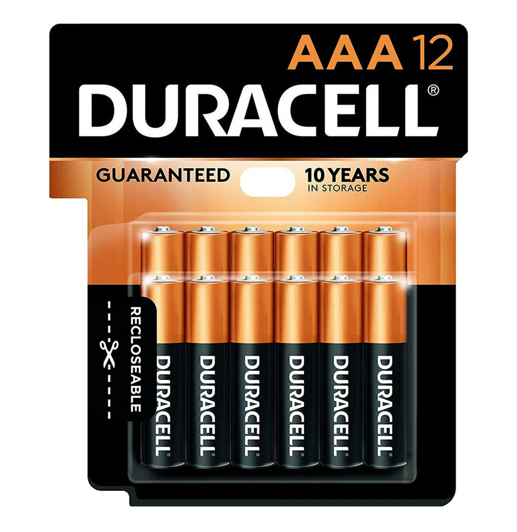 Duracell Coppertop AAA Alkaline Battery - Pack of 1200