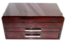 Load image into Gallery viewer, Hand-Made Jewelry Box Organizer Chest Drawer Cherry Wooden 14x7x7

